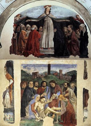 Мадонна Милосердия и Плача, c.1472