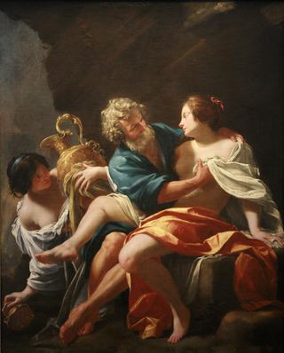 Лот и его дочери, 1633