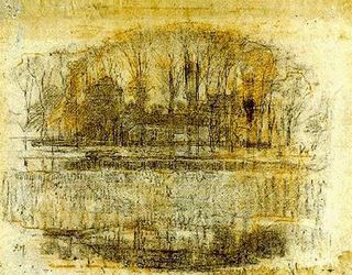 Ферма Гейнруст, Композиционный этюд, 1906