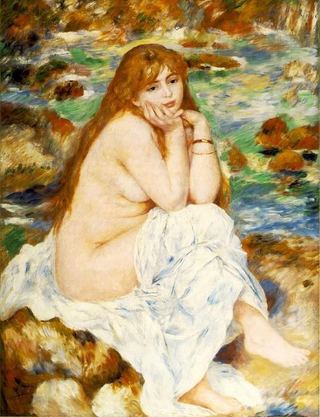 Сидящая купальщица – 1883-1884 гг