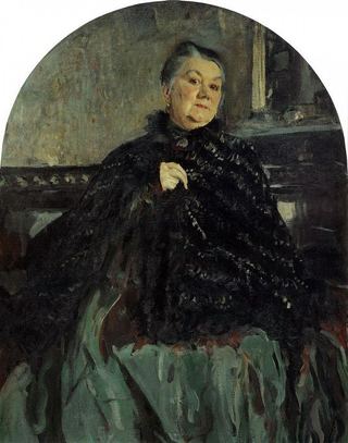 Портрет артистки Г. Н. Федотовой. 1905