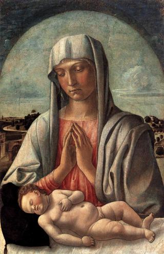 Мадонна с младенцем, c.1455