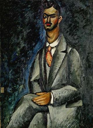Портрет поэта, 1910 - Илья Машков