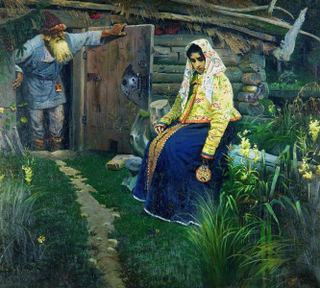 За приворотным зельем, 1888 - Михаил Нестеров