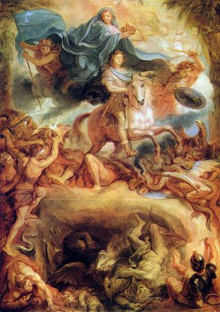 Апофеоз Людовика XIV, 1677