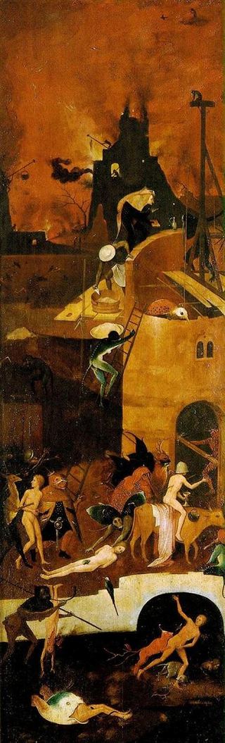 Тележка для сена (фрагмент), c.1485 - c.1490