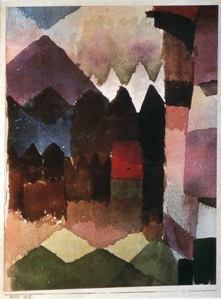 Фенский ветер в саду Марка, 1915