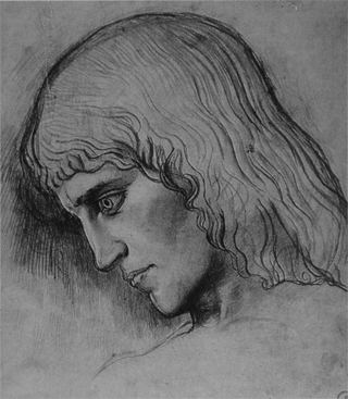 Этюд «головы» Эдипа, c.1860