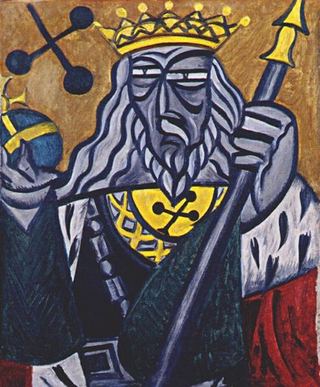 Король треф, c.1912 - c.1915 - Ольга Розанова