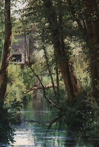 Пруд в Веле, 1874 - Василий Поленов