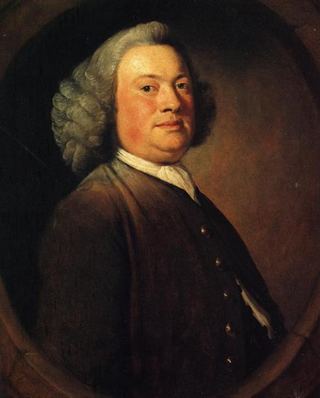 Мужчина в коричневом пальто, 1748 - Джошуа Рейнольдс