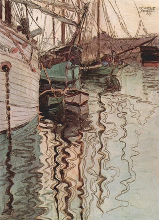 Гавань Триеста, 1907