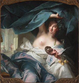 Талия, муза комедии, 1739