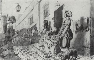 Похороны бедняка Парижа, 1863 - Василий Перов