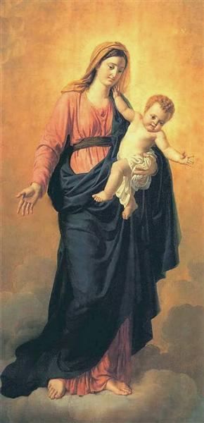 Мадонна с Младенцем, 1809 - Орест Кипренский
