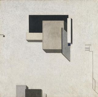 Проун 1 С, 1919 - Эль Лисицкий