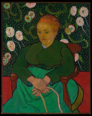 La Berceuse (Женщина, качающая колыбель; Огюстин-Аликс Пеллико Рулен, 1851–1930)