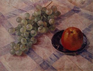 Виноград и яблоки. 1921