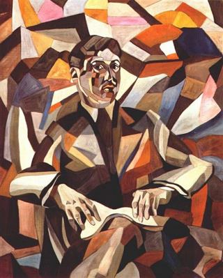 Автопортрет, 1912 - Аристарх Лентулов