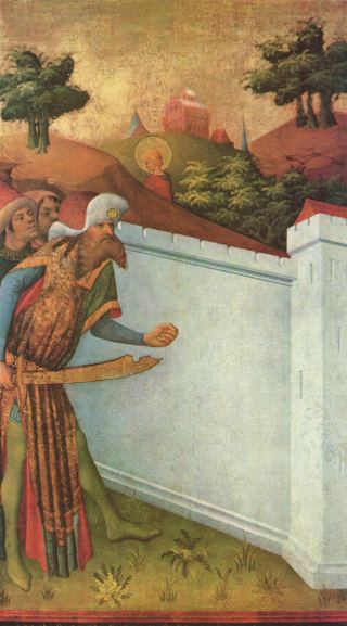 Алтарь Варвары из церкви Каланти в Финляндии, ок.1410 - ок.1415