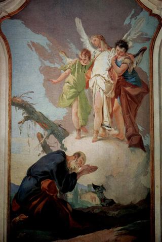 Явление ангелов Аврааму, 1726 - 1728