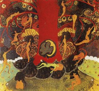 Дуб и дриады, c.1908