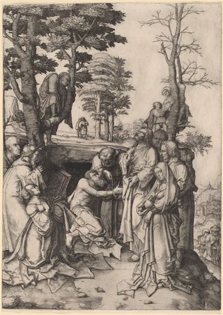 Воскрешение Лазаря, 1508