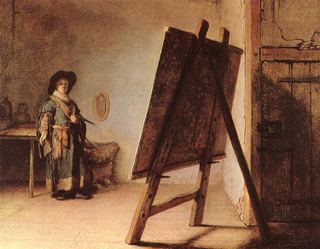 Художник в своей мастерской, 1626