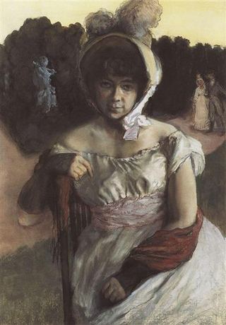 Портрет А. Бенуа, 1896 - Константин Сомов