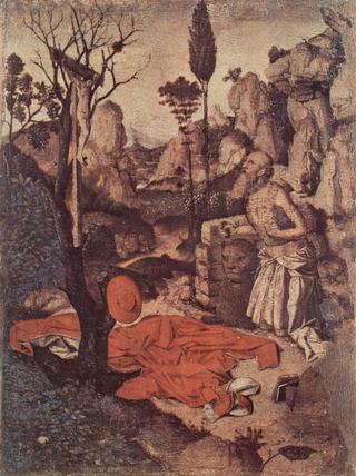 Кающийся святой Иероним, c.1455