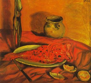 Натюрморт (Осьминог и Скорпион), 1922