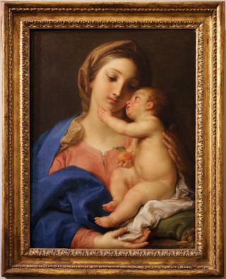 Мадонна с Младенцем, 1742 - Помпео Батони