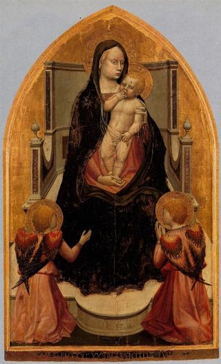 Святой Ювенал Триптих. Центральная панель, c.1422 - 1423
