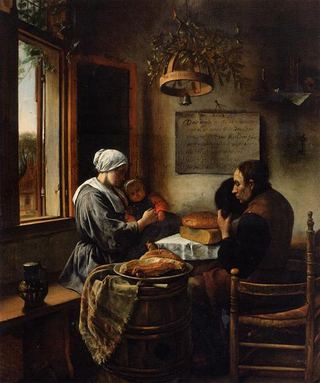 Молитва перед едой, 1660