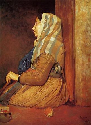 Римская нищенка, 1857