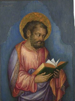 Святой с книгой