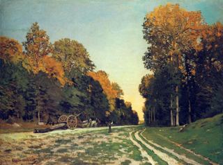 Дорога из Шайи в Фонтенбло, 1864