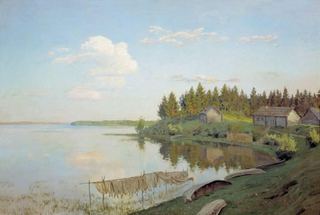 На озере . 1893