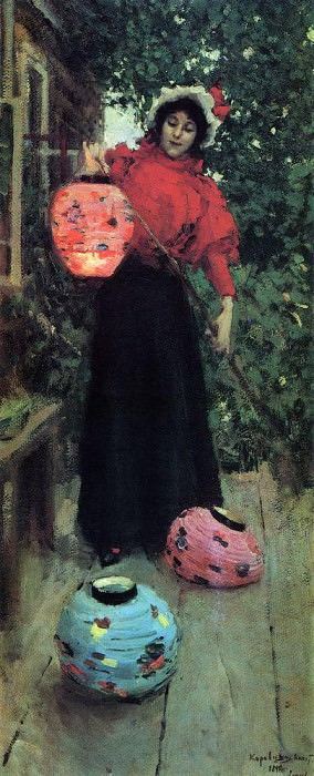 Бумажные фонари. 1898
