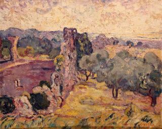 Пейзаж юга Франции, c.1908