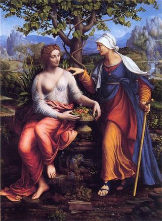 Вертумн и Помона, c.1518 - c.1528
