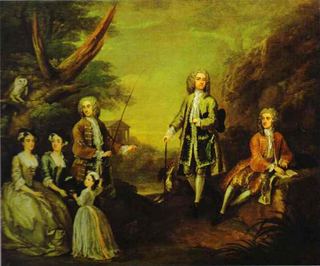 Семья Эшли и Поппла, 1730