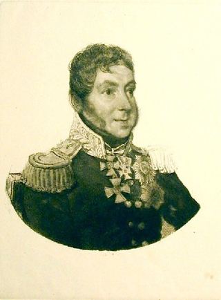 Портрет князя Алексея Ивановича Горчакова. 1810-20-е Б.