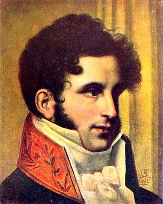 Портрет Сергея Семёновича Уварова. 1813.