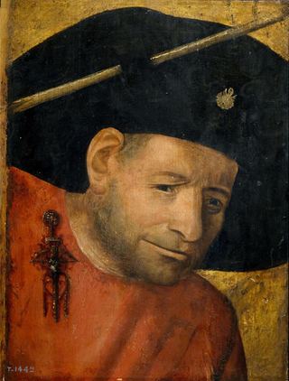Голова алебардиста, 1490