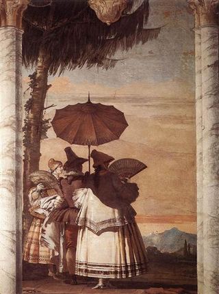Летняя прогулка, 1757