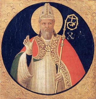 Святой епископ, c.1425 - Фра Анджелико