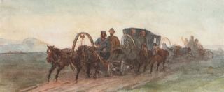 Минусинск. В пути., 1873 - Василий Суриков