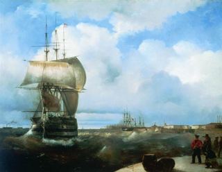 Великие дороги в Кронштадте, 1836
