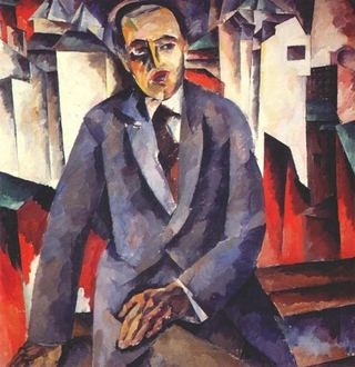 Портрет режиссёра Александра Таирова, 1919 - 1920 - Аристарх Лентулов